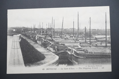 Pohlednice Béthune – přístaviště (x9668)
