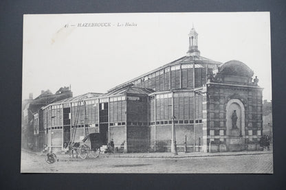 Pohlednice Hazebrouck – tržnice (x9685)
