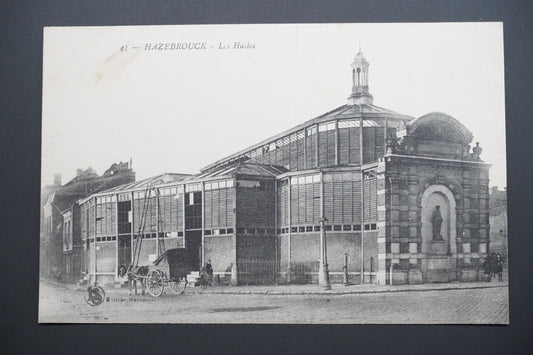 Pohlednice Hazebrouck – tržnice (x9685)