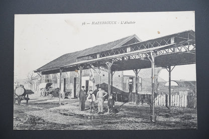 Pohlednice Hazebrouck – jatka (x9686)