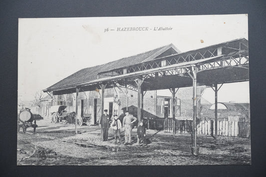 Pohlednice Hazebrouck – jatka (x9686)
