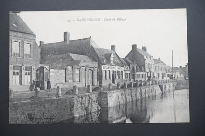 Pohlednice Hazebrouck – nábřeží Rivage (x9687)
