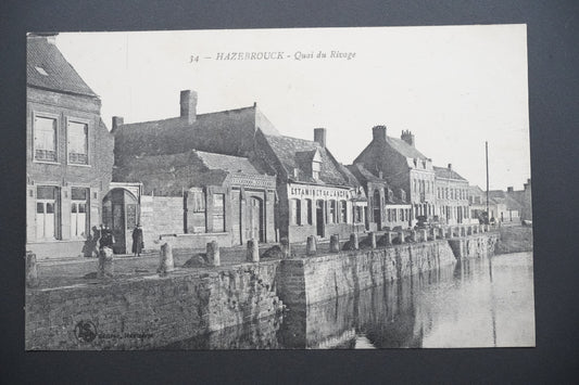 Pohlednice Hazebrouck – nábřeží Rivage (x9687)