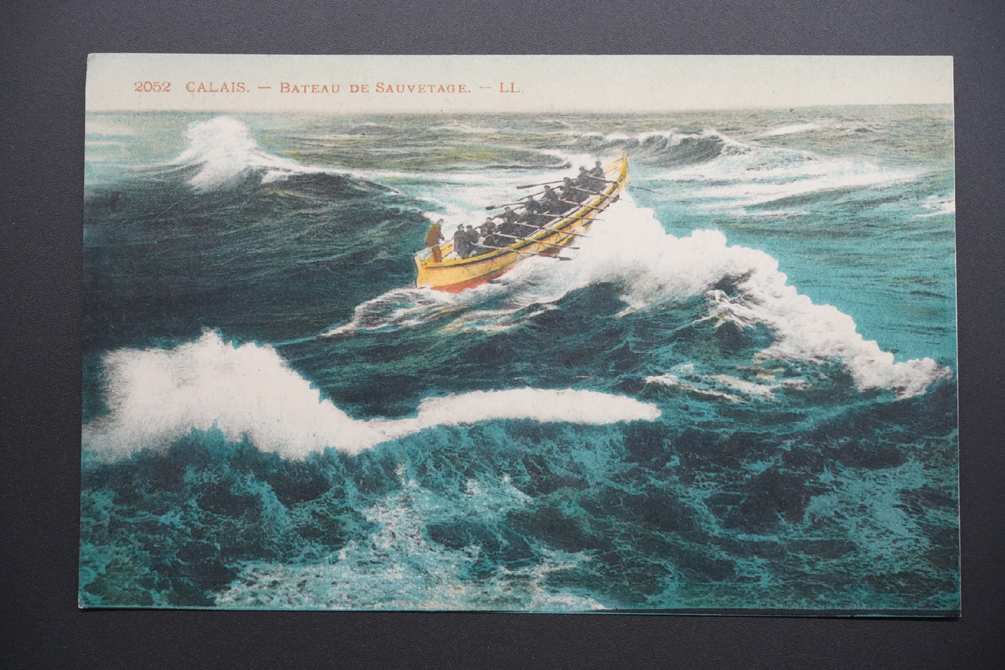 Pohlednice Calais – záchranný člun (x9722)