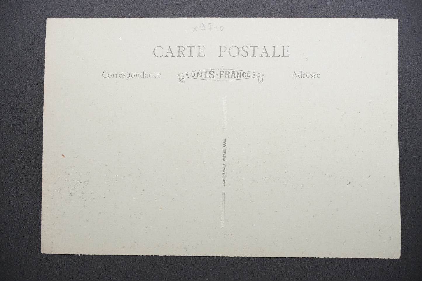 Pohlednice Vermelles – zámek Wattebled (x9740)