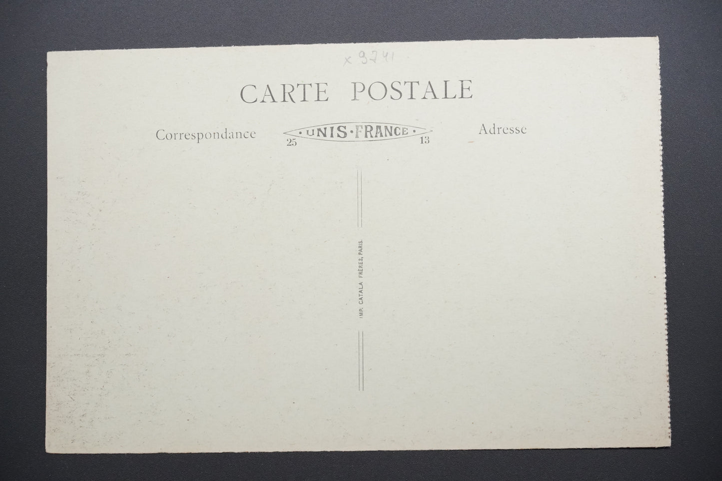 Pohlednice Vendin-le-Vieil – zámek po válce (x9741)