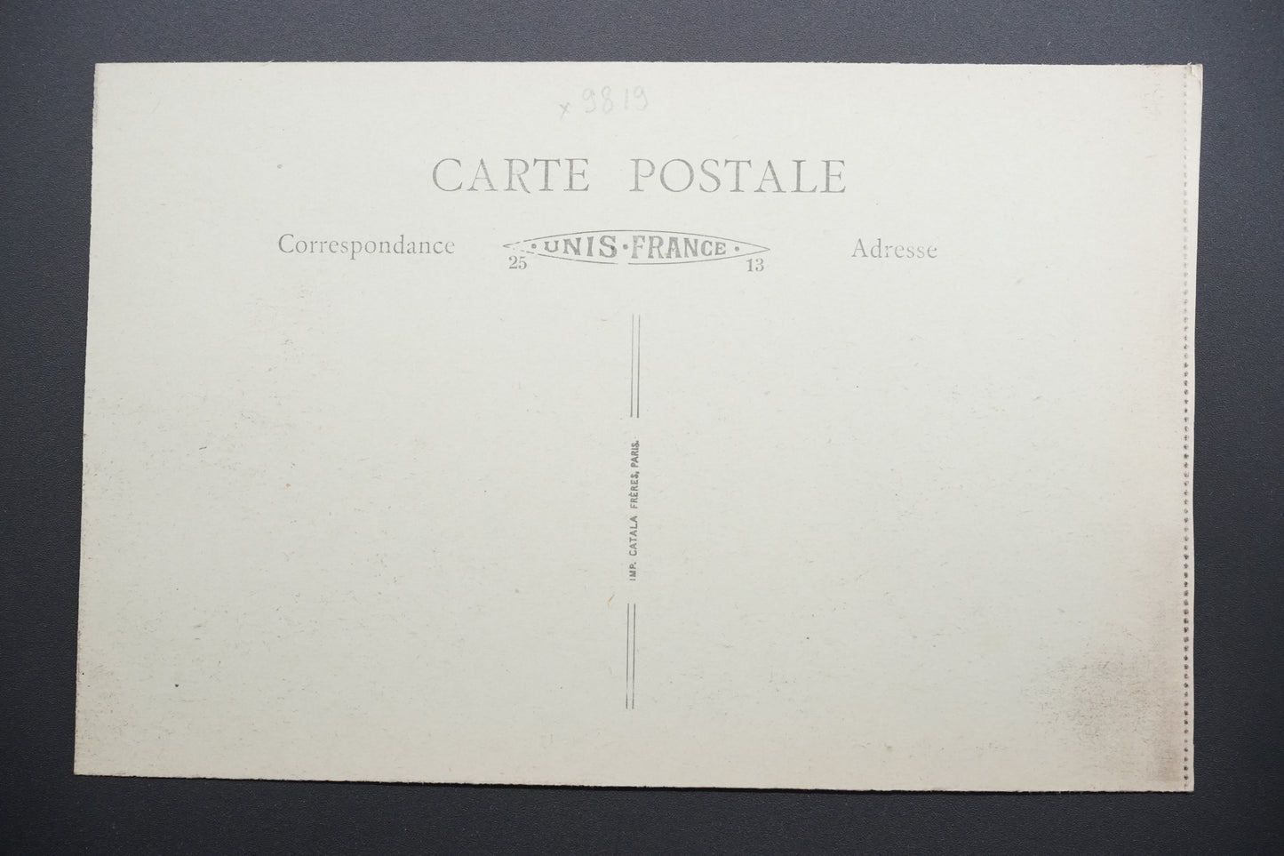 Pohlednice Méricourt – staré školy po válce (x9819)