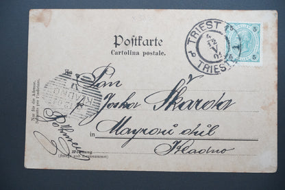Pohlednice TRIESTE RIVA DEI PESCATORY (x9836)