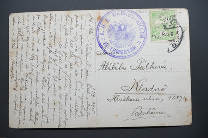 Pohlednice K.u.k. Wachbataillon – Temesvár, vojáci (x9875)