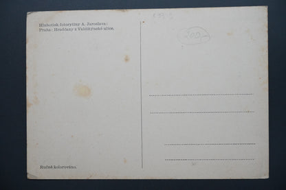 Pohlednice Hradčany z Valdštejnské ul., A. Jaroslav (x9919)