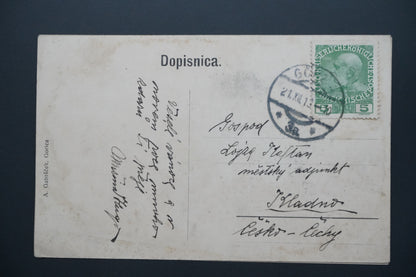 Pohlednice Pošťák – Tisíc pozdravů, koláž (x9923)