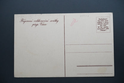 Pohlednice Velikonoční přání – příjemné svátky (x9930)