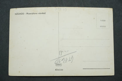 Postcard MASARYK SQUARE ENCOUNTER x9970