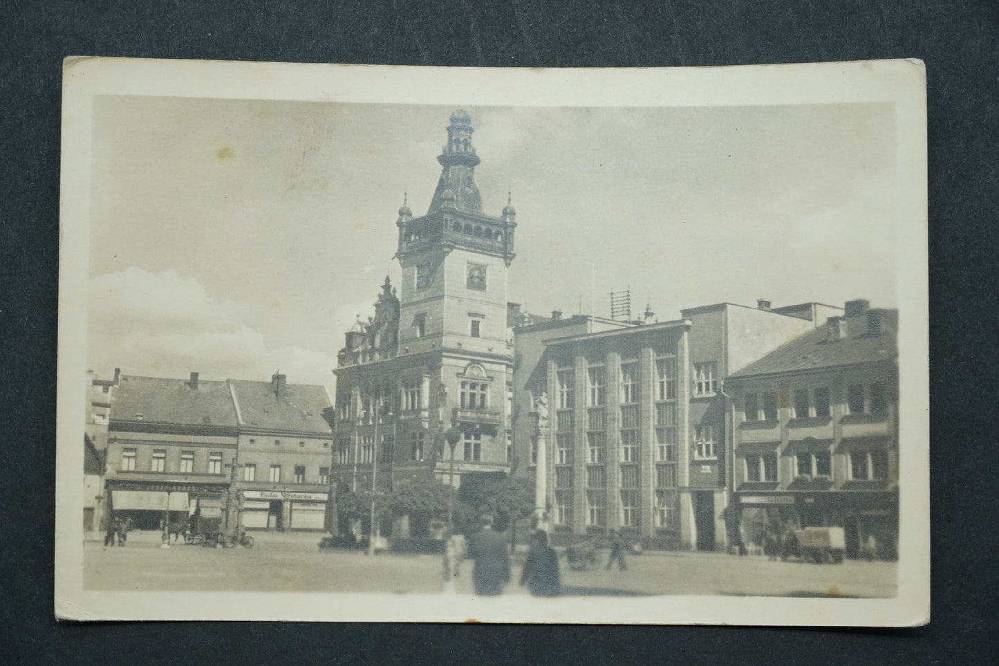 Postcard MASARYK SQUARE ENCOUNTER x9970