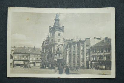 Postcard MASARYK SQUARE ENCOUNTER x9970