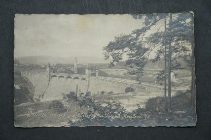 Pohlednice Sabská nádrž v Těšnově u Dvora Králové x9979