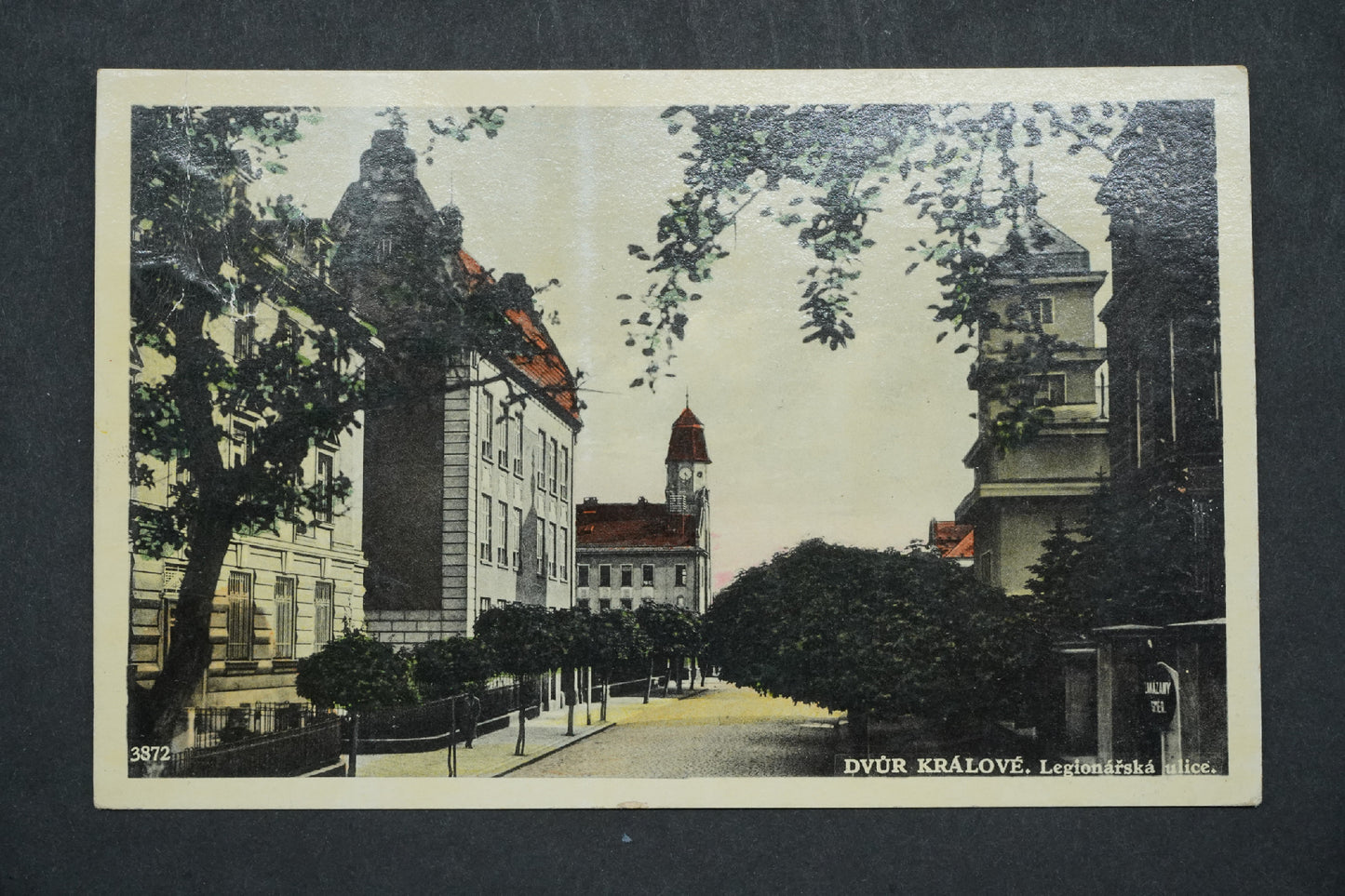 Pohlednice Dvůr Králové Legionářská ulice x9981