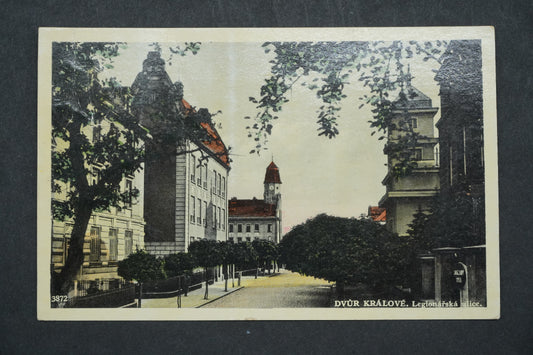 Pohlednice Dvůr Králové Legionářská ulice x9981