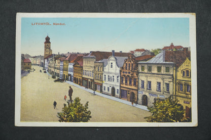 Pohlednice Lytomyšl náměstí x9985