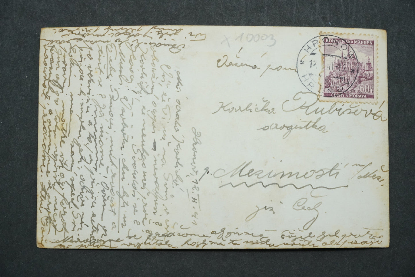 Postcard Hronov collage x10003