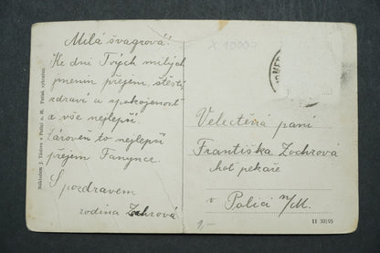 Postcard Maršov u Police n. M. x10007