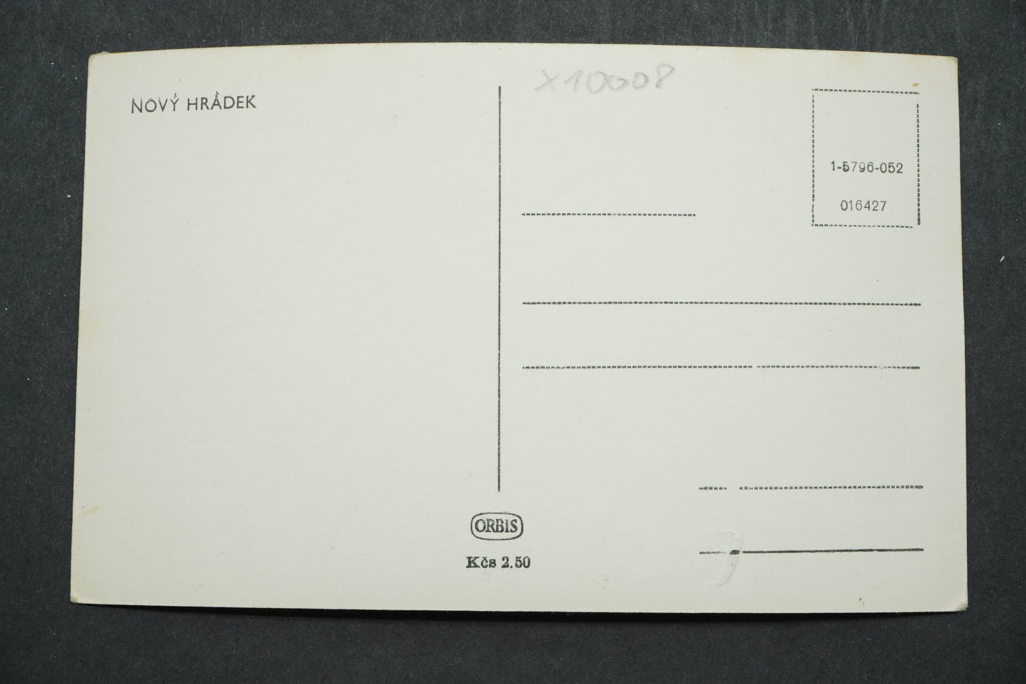 Postcard Nový Hrádek x10008