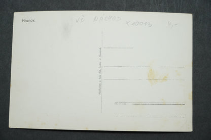 Postcard Hronov x10013