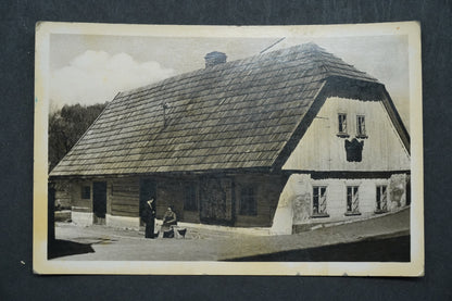 Postcard Hronov - Jirásek's birthplace x10018