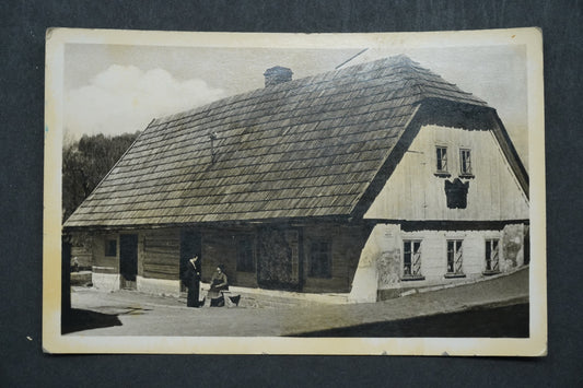 Pohlednice Hronov - Jiráskův rodný domek x10018