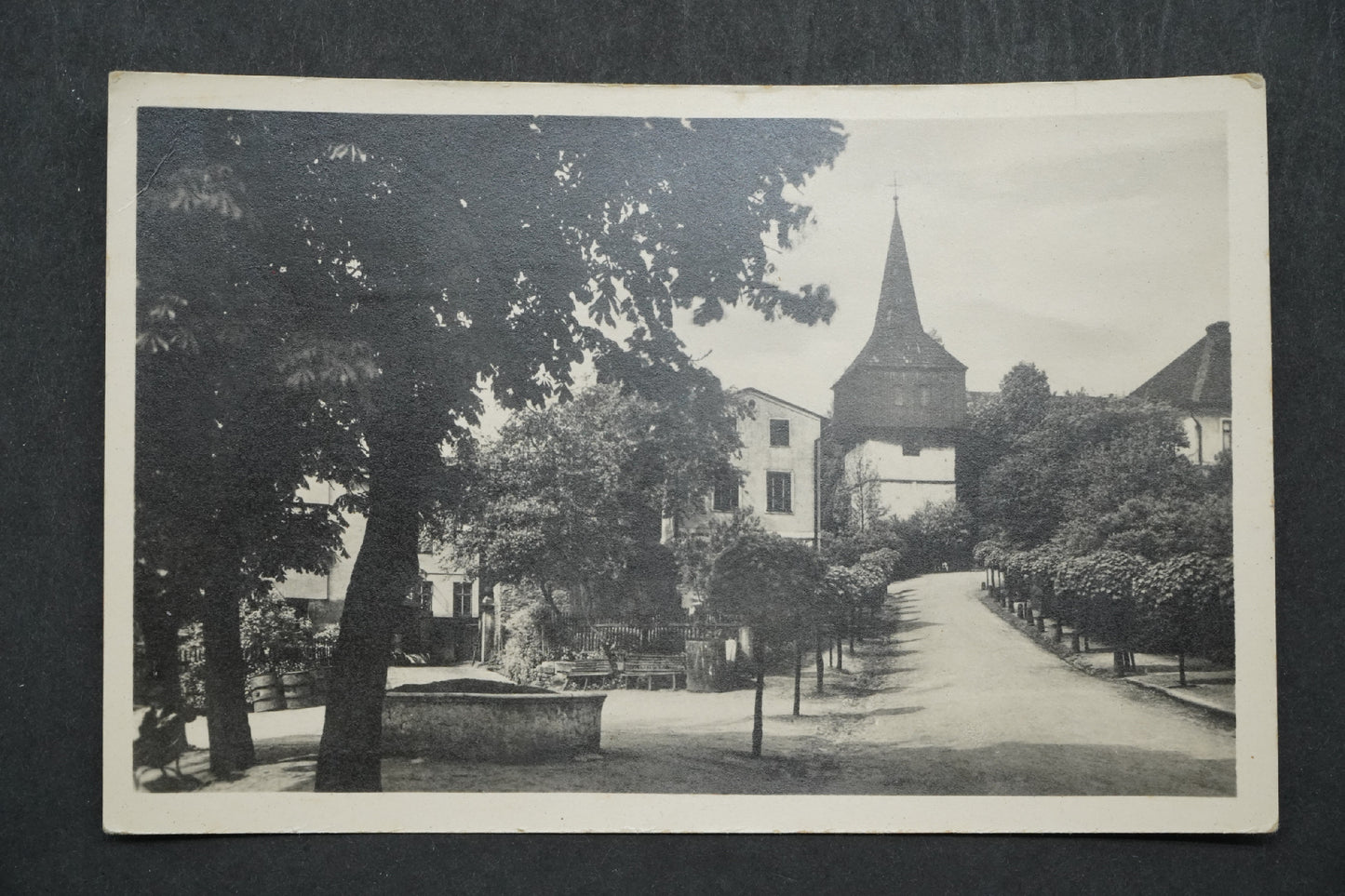Postcard Hronov - Old bell tower x10020