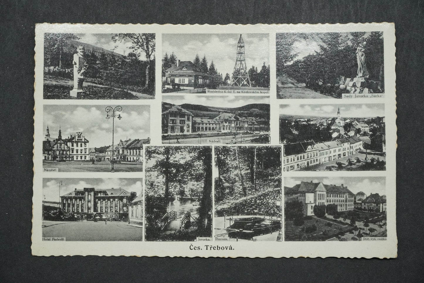 Pohlednice Koláž Čes. Třebová x10034