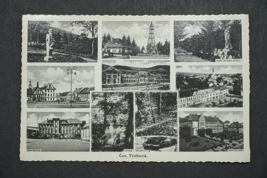 Pohlednice Koláž Čes. Třebová x10034