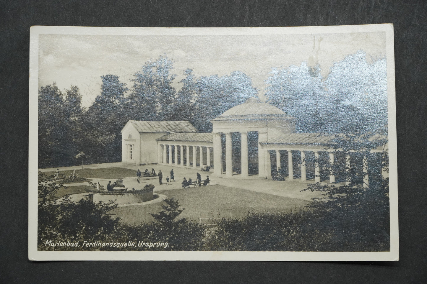Postcard Marienbad Ferdinandsquelle x10052