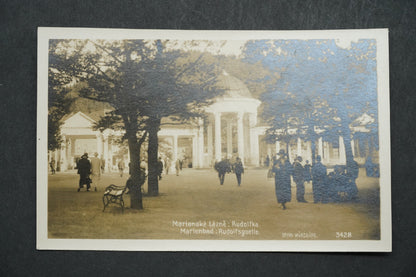 Postcard Mariánské Lázně Rudolfka x10054