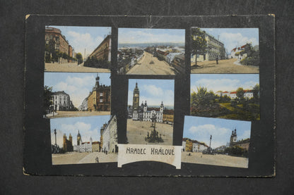Postcard Collage Hradec Králové x10056
