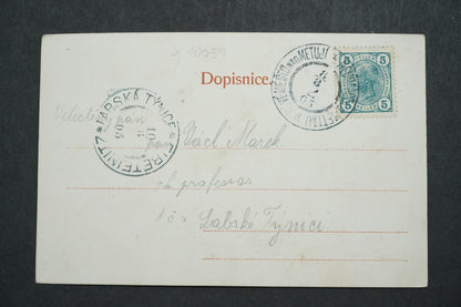 Postcard Greetings from Nové Město n Metují x10059