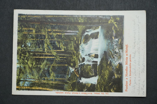 Postcard Greetings from Nové Město n Metují x10059
