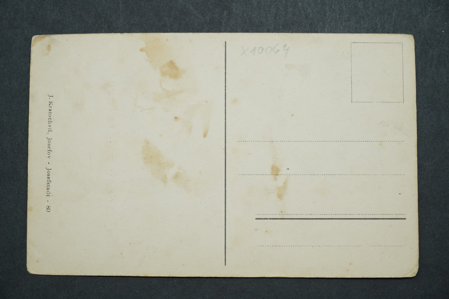 Postcard Greetings from Josefov collage x10064