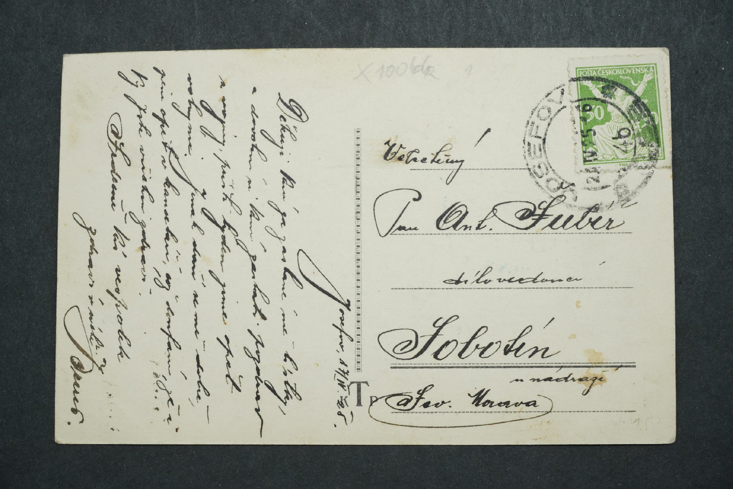 Postcard Josefov x10066