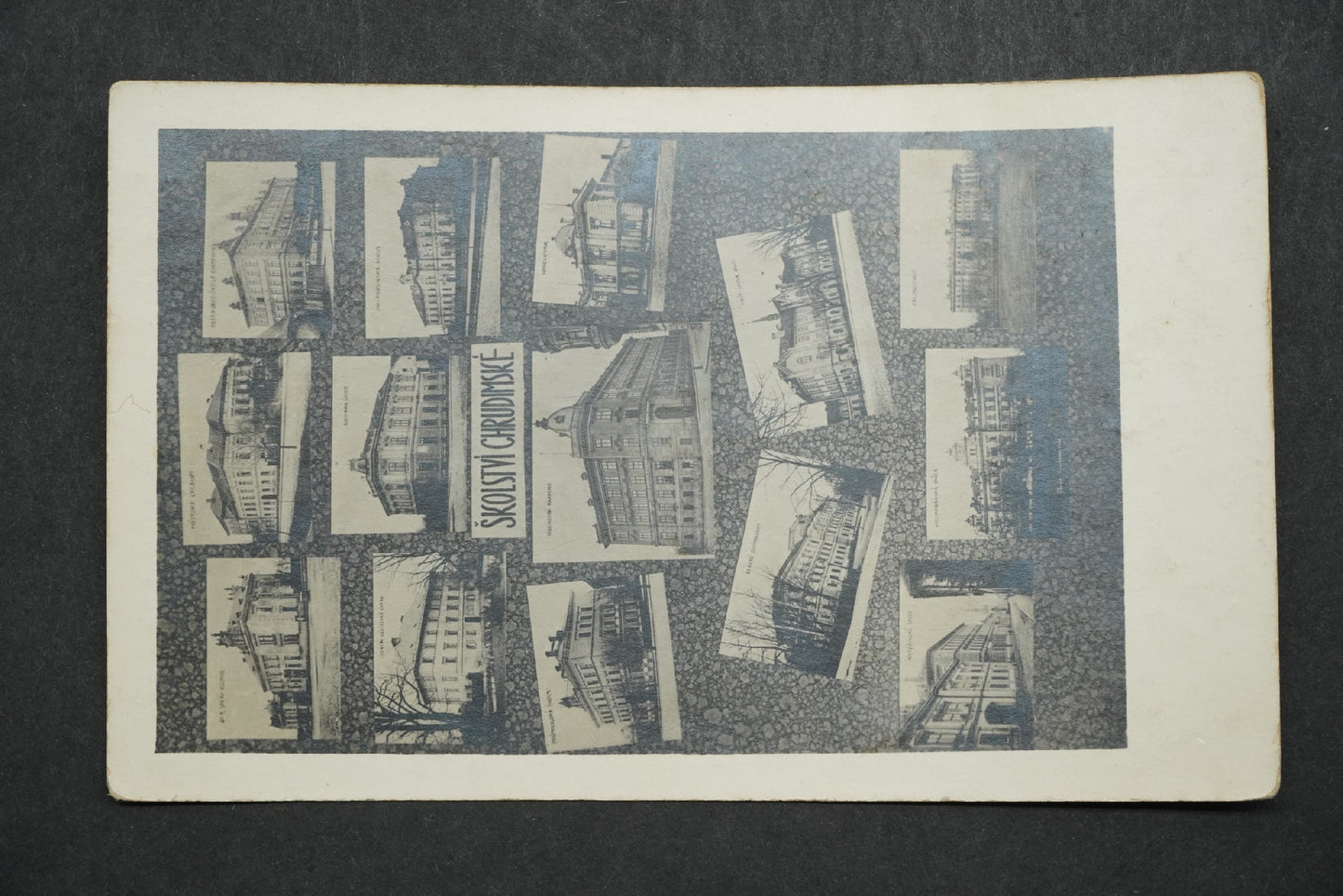 Pohlednice Školství Chrudimské koláž x10072