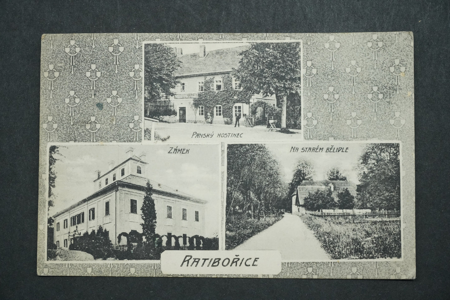 Pohlednice Ratibořice koláž x10077