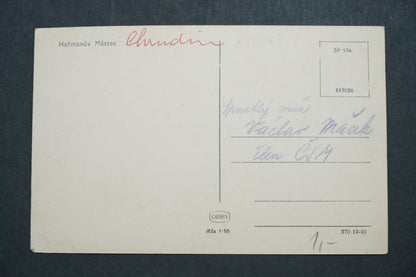 Pohlednice Heřmanův Městec x10078