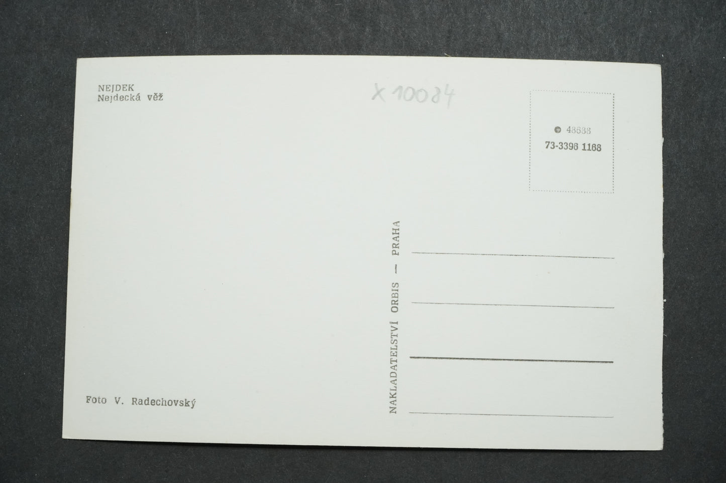 Pohlednice Nedejek Nedejická věž x10084