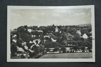 Postcard Slatiňany x10088