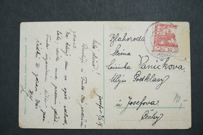 Postcard Josefov x10092