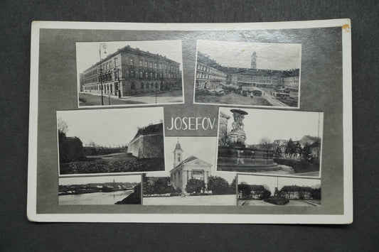 Pohlednice Josefov koláž x10095