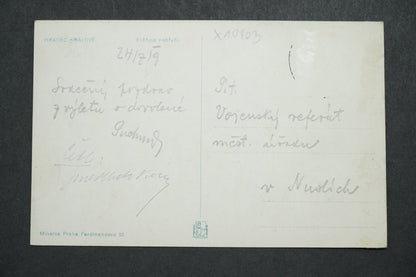 Pohlednice Hradec Králové Eliščino nábřeží x10103