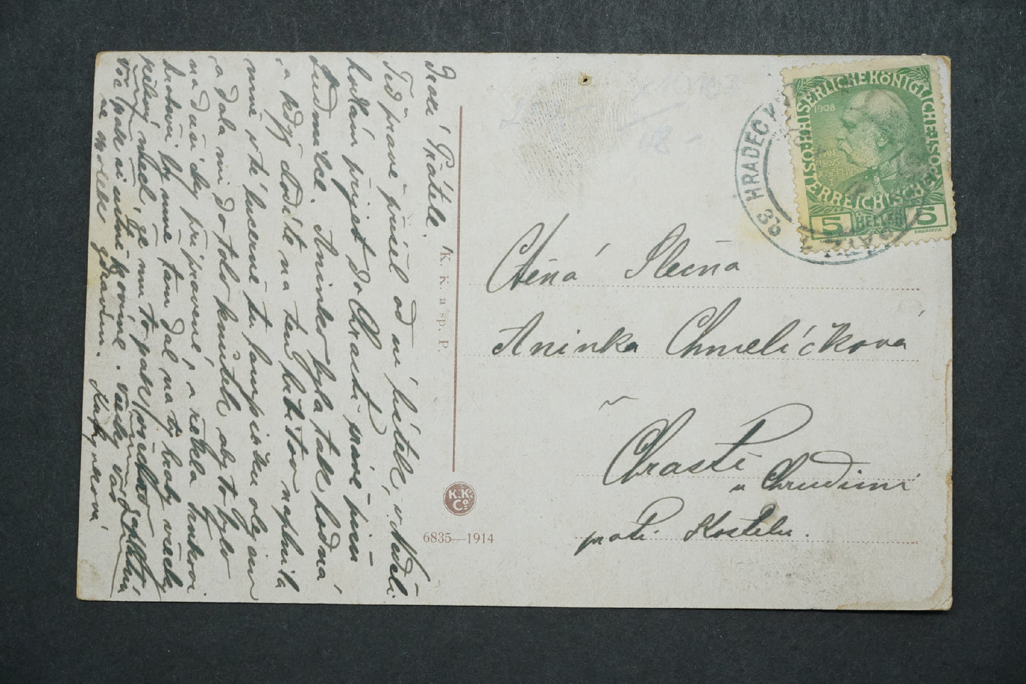 Pohlednice Hradec Králové náměstí x10107