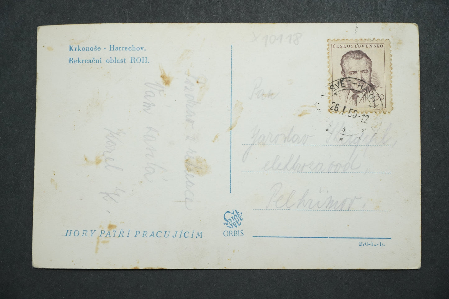 Pohlednice Krkonoše = Harachov x10118