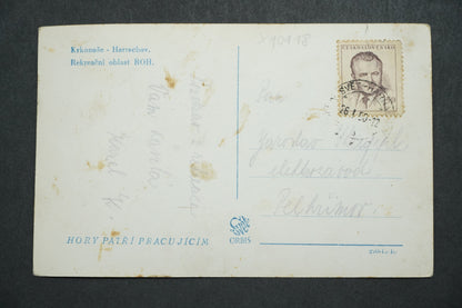 Pohlednice Krkonoše = Harachov x10118